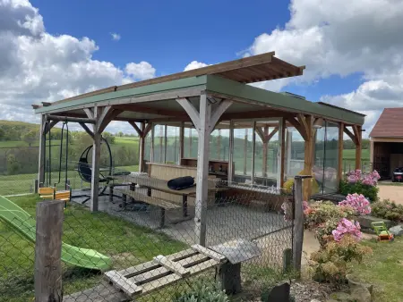 Gîte Évasion dans le bocage - Piscine chauffée couverte : photo 20