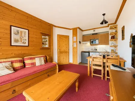 Appartement 32m² vue Mont Charvin, 300m des pistes : photo 2