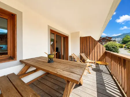 Appartement 32m² vue Mont Charvin, 300m des pistes : photo 12
