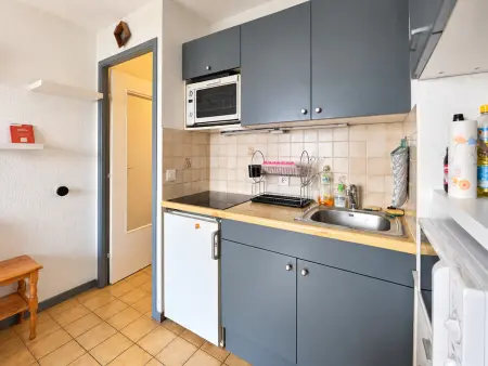 Studio cabine Cohennoz, vue Mont Charvin - 4 pers. : photo 10