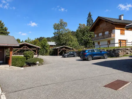 Studio cabine Cohennoz, vue Mont Charvin - 4 pers. : photo 31