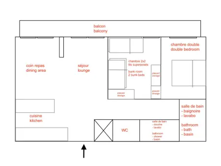 Appartement 6 pers. accès direct pistes à Val-d'Isère : photo 13