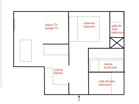 Appartement 4 pers. au cœur du vieux Val-d'Isère : photo 12