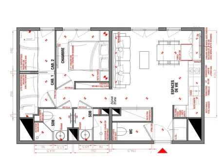 Appartement 4 pers. rénové, 300m des pistes à Val-d'Isère : photo 16
