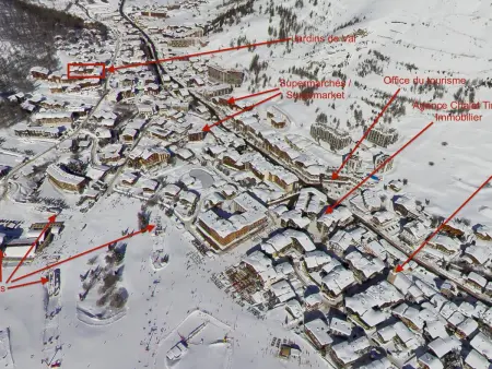 Appartement 4 pers. rénové, 300m des pistes à Val-d'Isère : photo 18