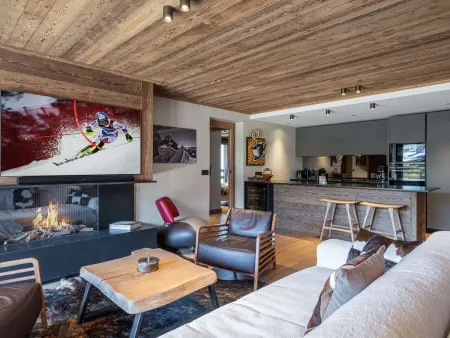 Appartement 125 m² à 2 pas des pistes, Megève : photo 2