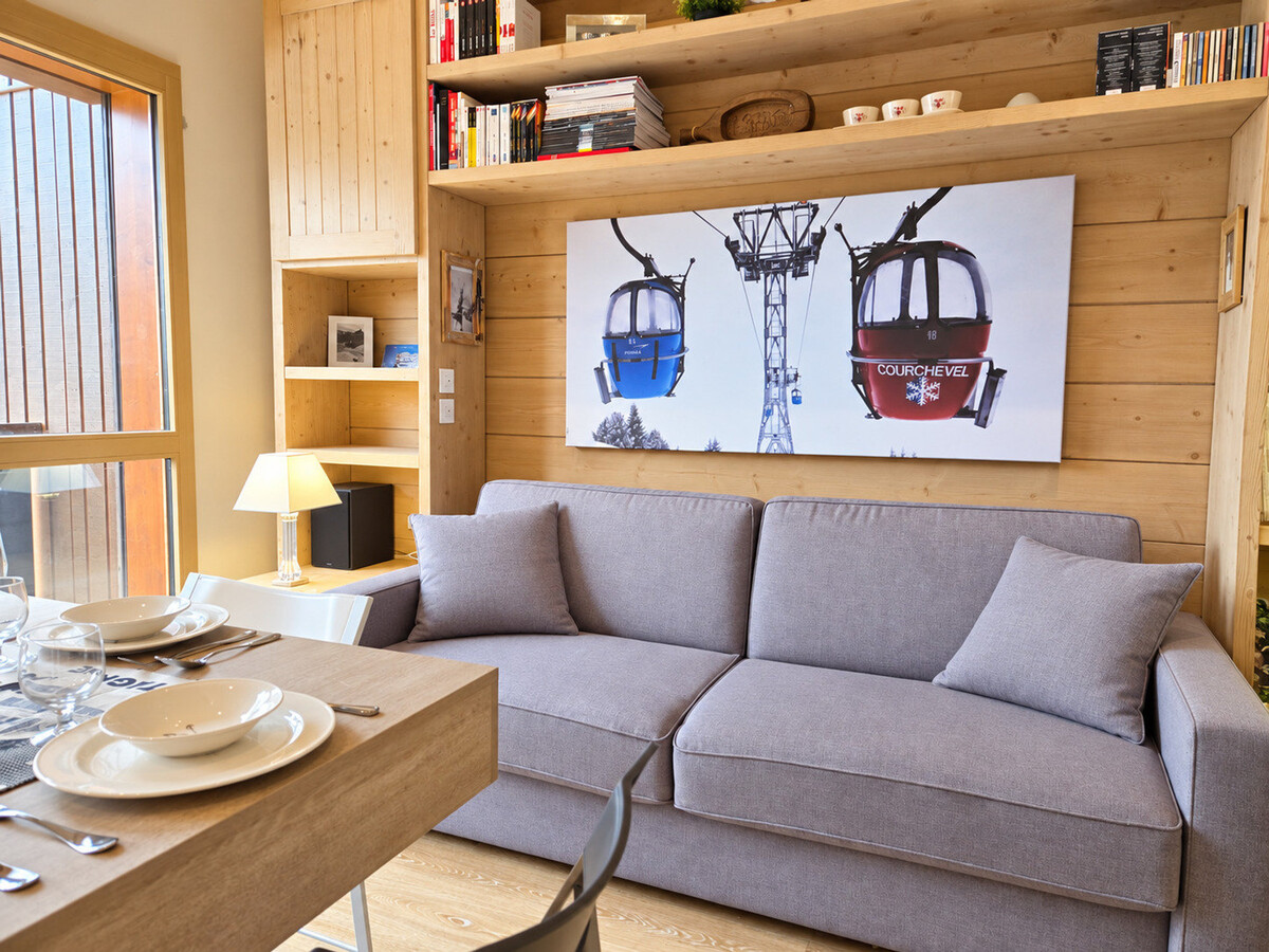 Appartement rénové 32 m² sur la piste - Courchevel - Photo 1