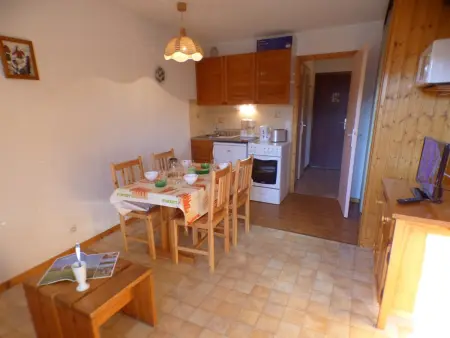 Studio alcôve sud avec balcon aux Saisies : photo 6