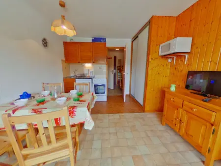 Studio alcôve sud avec balcon aux Saisies : photo 13