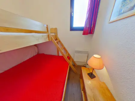Studio cabine 5 pers aux Saisies, balcon sud : photo 4