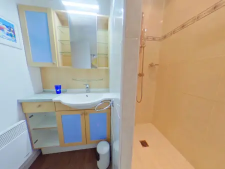 Studio cabine 5 pers aux Saisies, balcon sud : photo 6