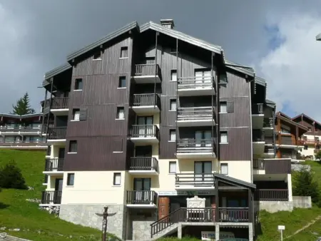 Studio cabine 5 pers aux Saisies, balcon sud : photo 12