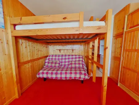 Studio vue Mont-Bisanne aux Saisies, 3 pers. : photo 4