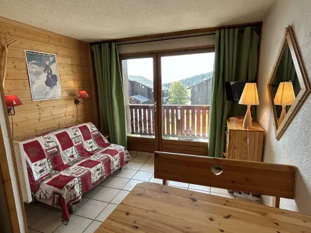 Studio 4 pers. balcon sud aux Saisies : photo 1