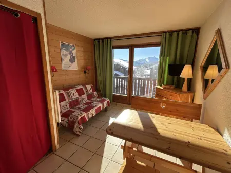 Studio 4 pers. balcon sud aux Saisies : photo 2