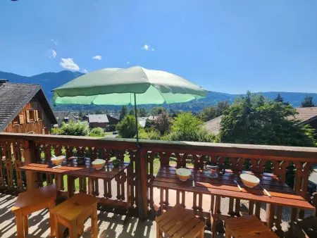 Appartement 2 pièces Samoëns, animaux OK, vue montagnes : photo 3
