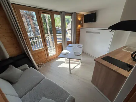 Appartement rénové 4 pers. avec balcon à Avoriaz : photo 1