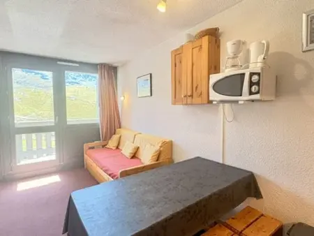 Appartement 4 pers avec balcon sud - Skis aux pieds : photo 3
