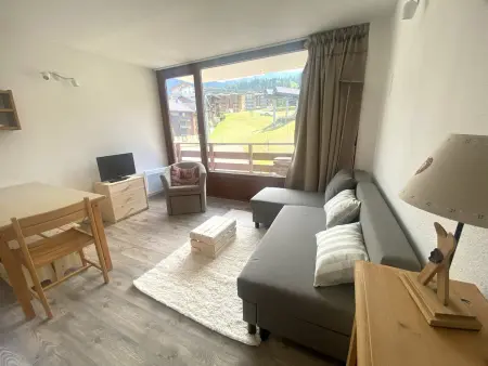Appartement 7 pers. vue pistes - Balcon sud Morillon : photo 2