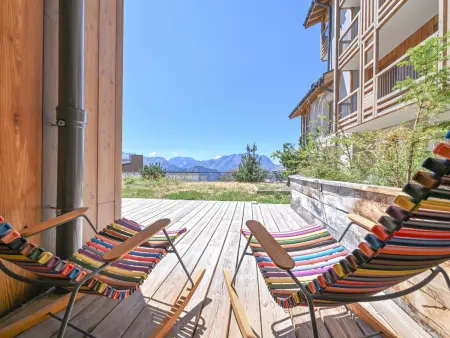 Appartement Phoenix B02 – Terrasse 27 m², accès ski pieds : photo 15