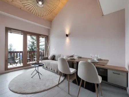 Studio mezzanine plein sud Montvalezan, 4 pers. : photo 3