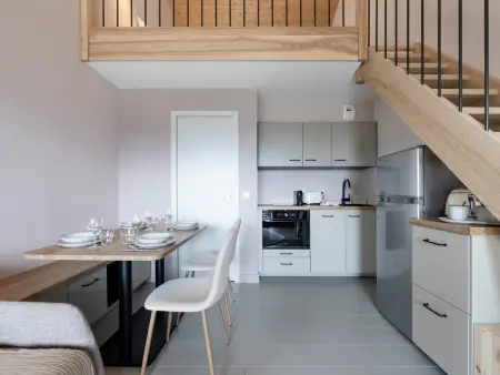 Studio mezzanine plein sud Montvalezan, 4 pers. : photo 5