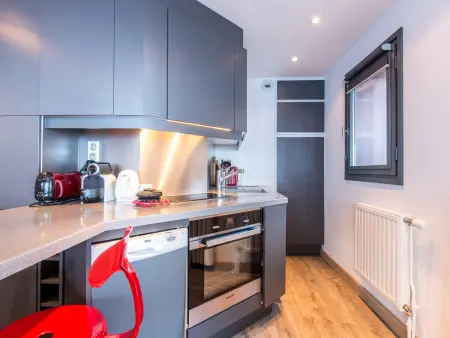 Appartement 55m² poêle à bois, accès direct pistes : photo 4