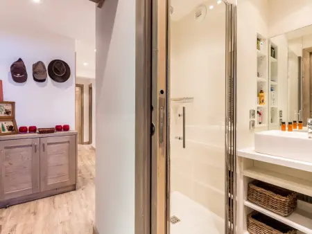 Appartement 55m² poêle à bois, accès direct pistes : photo 7