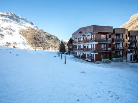 Appartement 55m² poêle à bois, accès direct pistes : photo 12