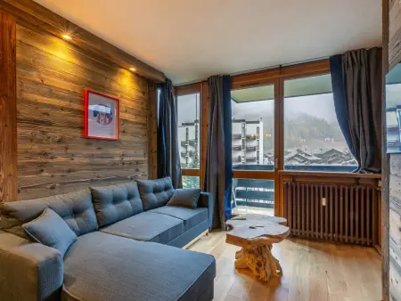 Appartement 3 pièces Val-d'Isère, balcon Sud-Ouest : photo 4