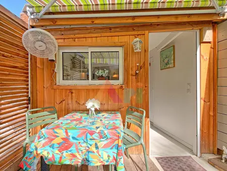 Studio Hibiscus à Saint-Martin, terrasse face à Orient Bay : photo 1