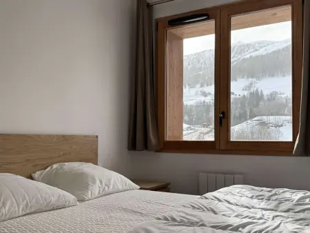 Appartement neuf 6 pers. aux Avanchers-Valmorel, skis aux pieds : photo 3