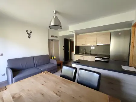 Duplex moderne 6 pers. à Vars, vue montagne et ski aux pieds : photo 2