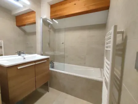 Duplex moderne 6 pers. à Vars, vue montagne et ski aux pieds : photo 11