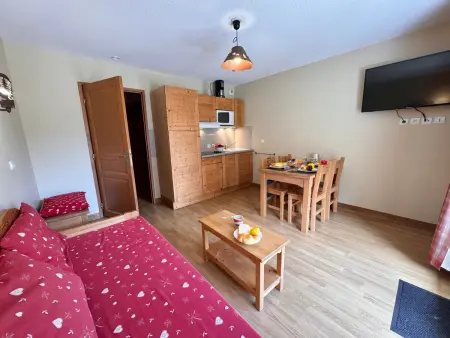 Appartement avec animaux, vue montagne - 4 pers. : photo 9