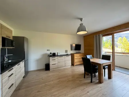 Studio 30m² vue forêt et pistes de ski à Vars : photo 1