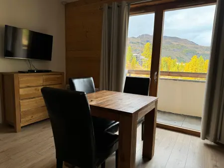 Studio 30m² vue forêt et pistes de ski à Vars : photo 3