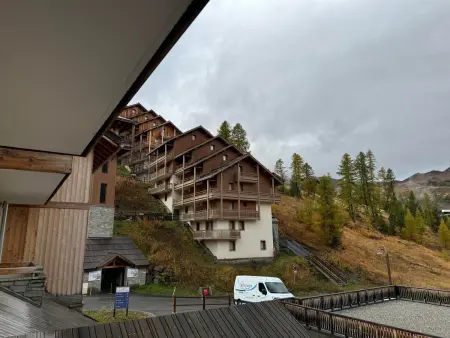 Studio 30m² vue forêt et pistes de ski à Vars : photo 8