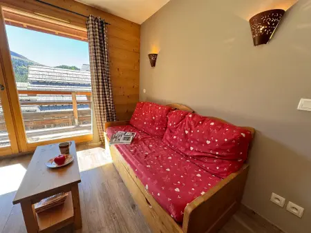 Duplex 60m² vue montagne, piscine résidence - 8 pers. : photo 9