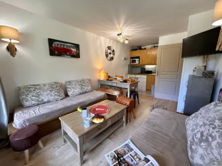 Appartement 4 pers. au pied des pistes, parking couvert : photo 4