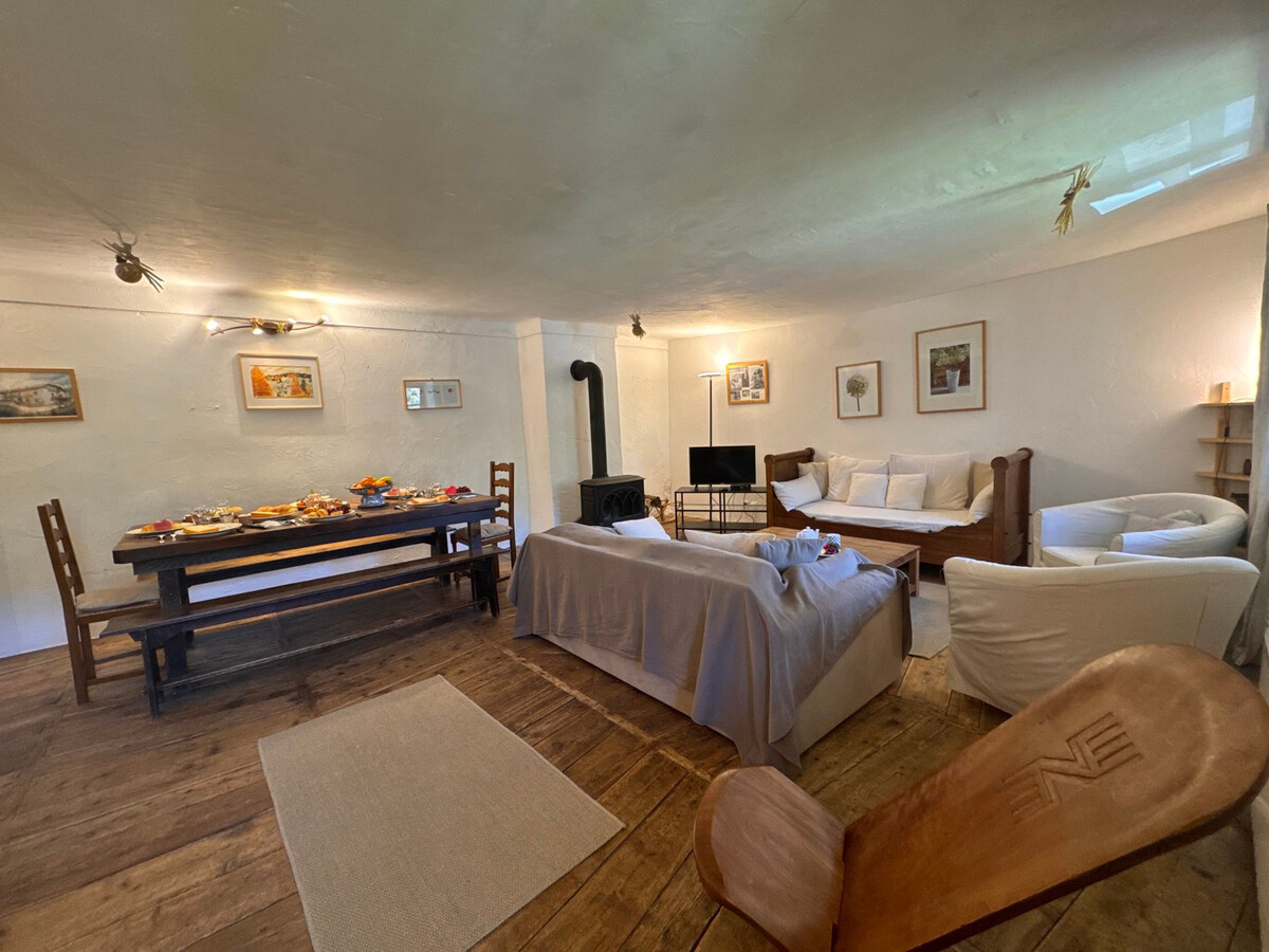 Appartement XIXe siècle vue vallée à Vars, 10 pers. - Photo 2