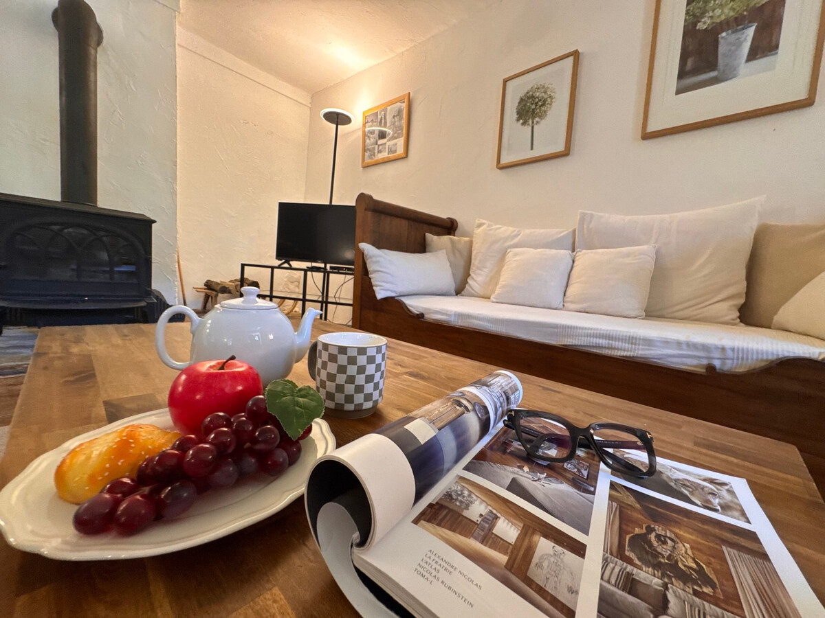 Appartement XIXe siècle vue vallée à Vars, 10 pers. - Photo 4