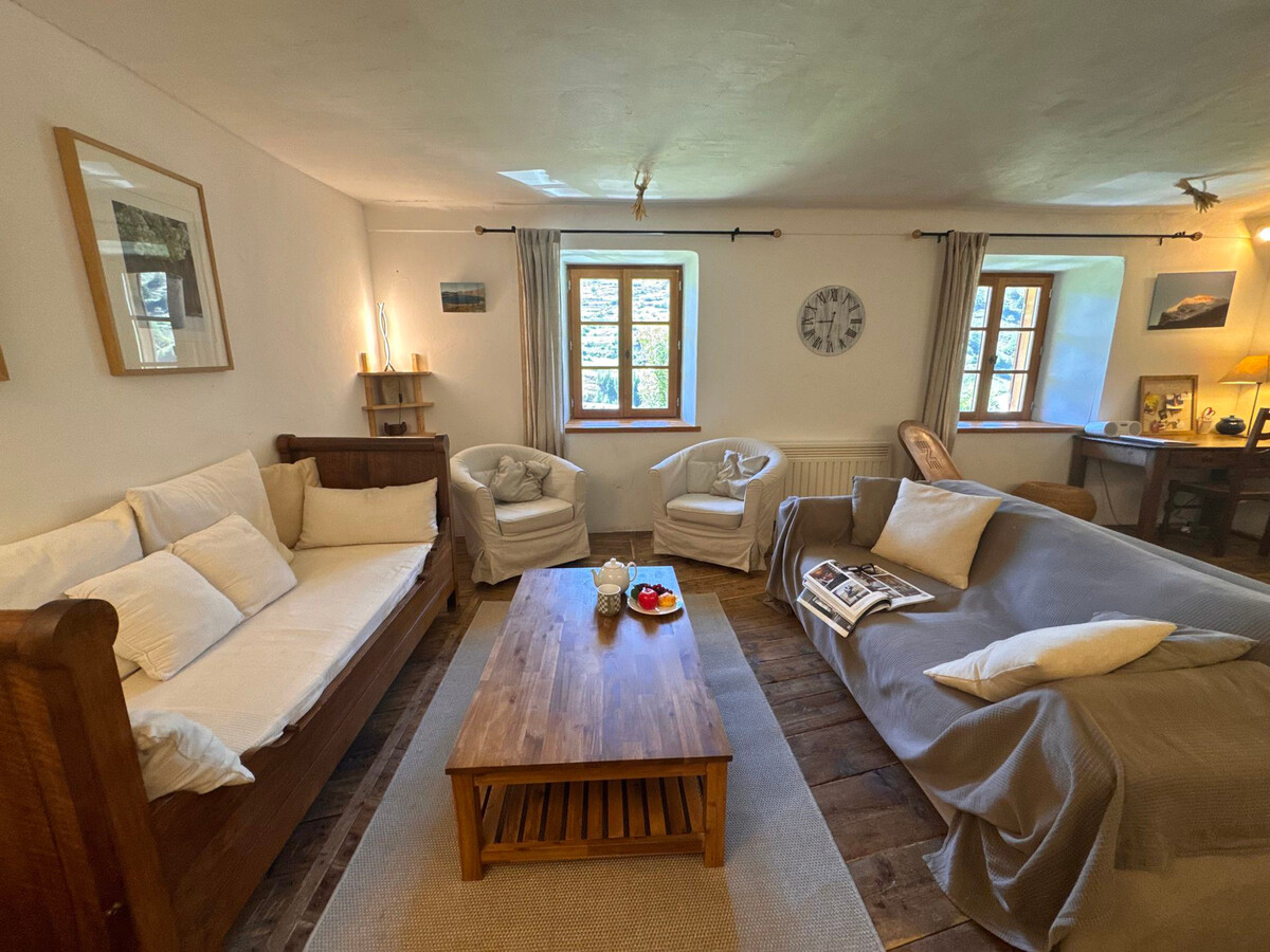 Appartement XIXe siècle vue vallée à Vars, 10 pers. - Photo 8