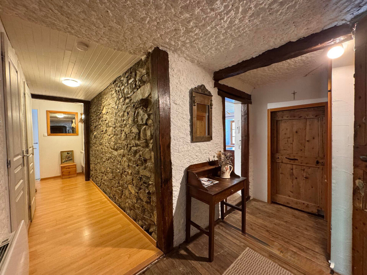 Appartement XIXe siècle vue vallée à Vars, 10 pers. - Photo 11
