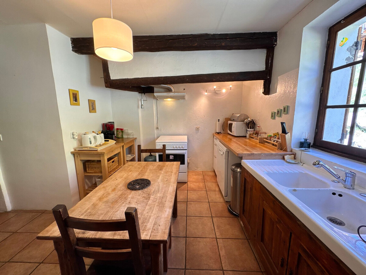 Appartement XIXe siècle vue vallée à Vars, 10 pers. - Photo 13