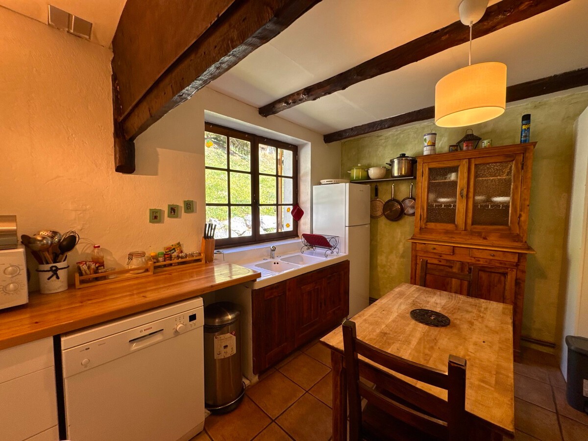 Appartement XIXe siècle vue vallée à Vars, 10 pers. - Photo 14
