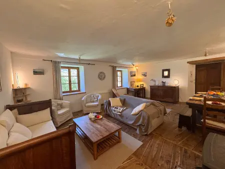 Appartement XIXe siècle vue vallée à Vars, 10 pers.