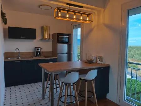 Appartement vue mer, 7e étage - 4 pers. Argelès : photo 3