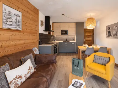 Appartement 4 pers. centre Le Monêtier, navette gratuite : photo 1