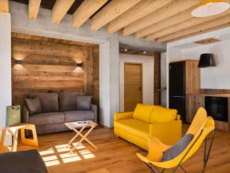 Location appartement à Le Monêtier les Bains, Appartement chaleureux au cœur du village - 5 pers.